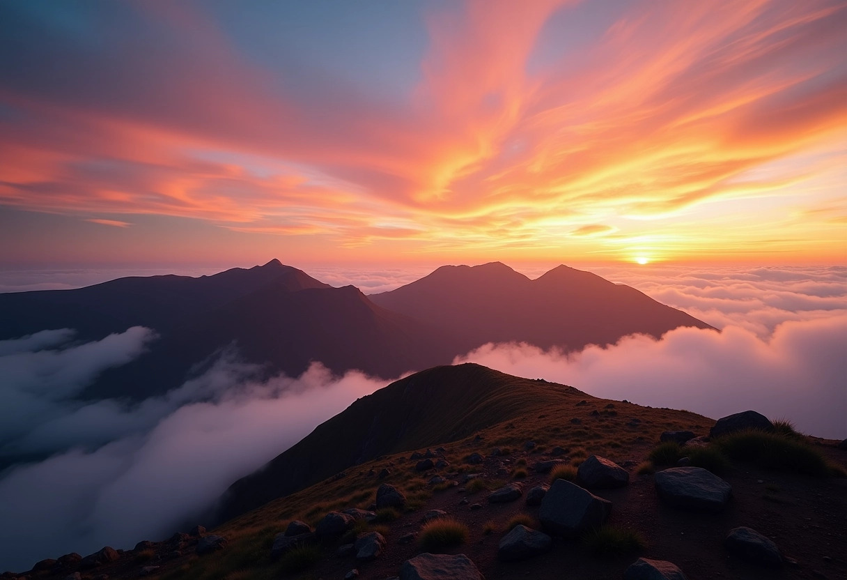 pico do arieiro  madère