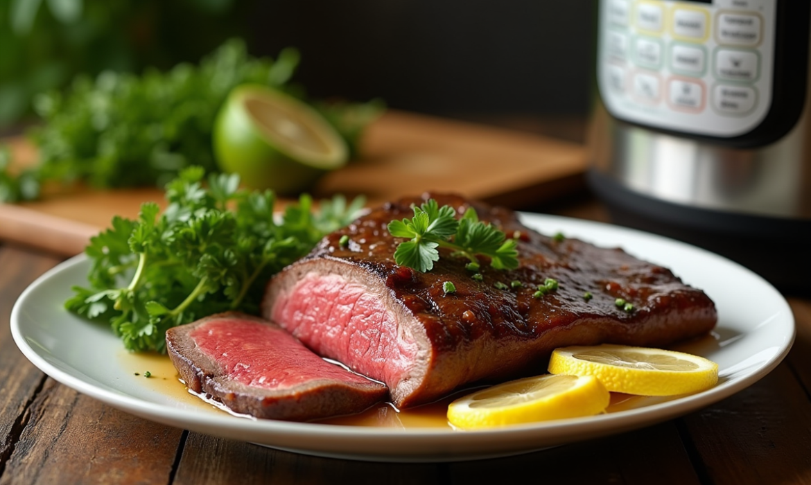 Recette ancestrale : cuisson de la langue de bœuf en cocotte-minute pour un festin gourmet