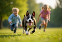 Le Staffie bull et les enfants : une amitié indéfectible