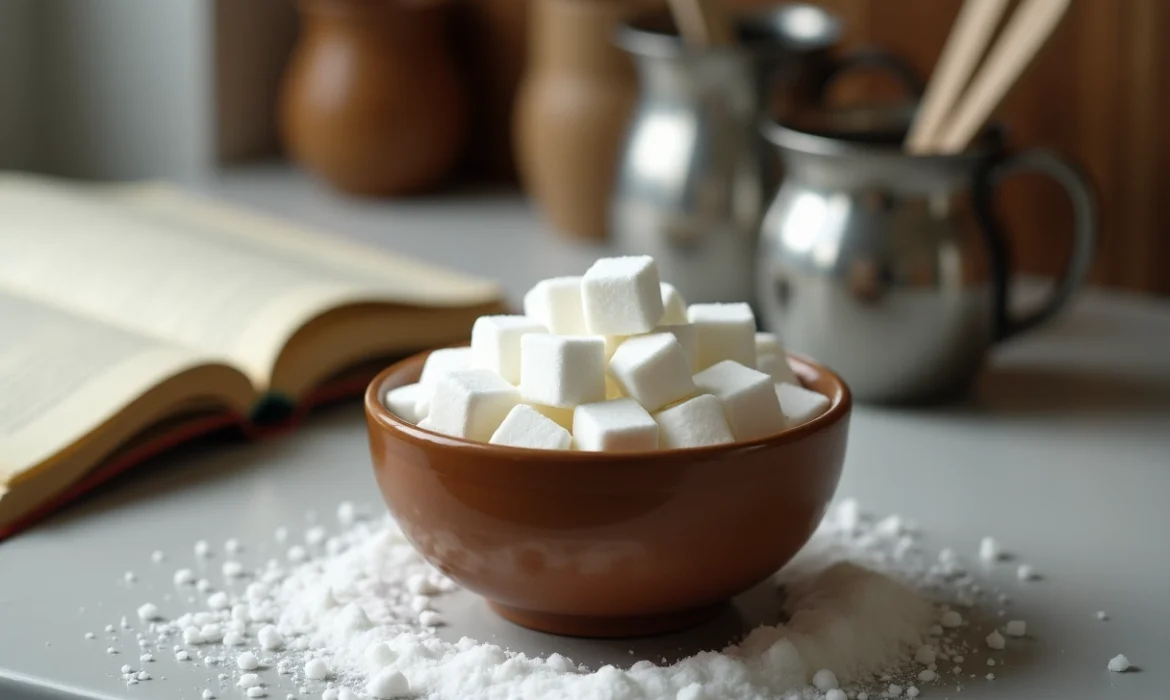 Poids de morceau de sucre : un élément fondamental dans vos recettes