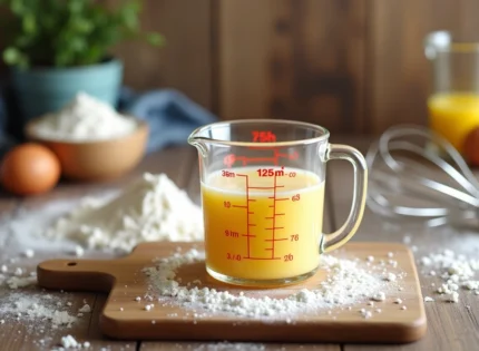 1/8 de litre en ml : une mesure fréquente en pâtisserie