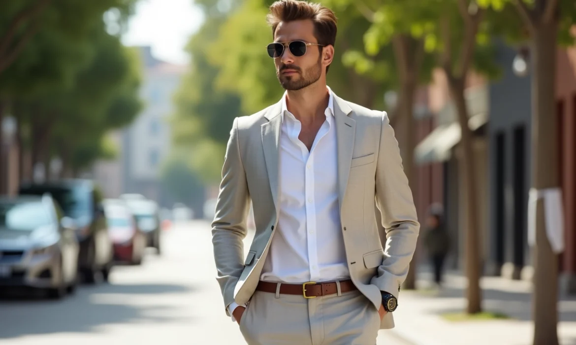 Les essentiels pour une tenue masculine élégante cet été